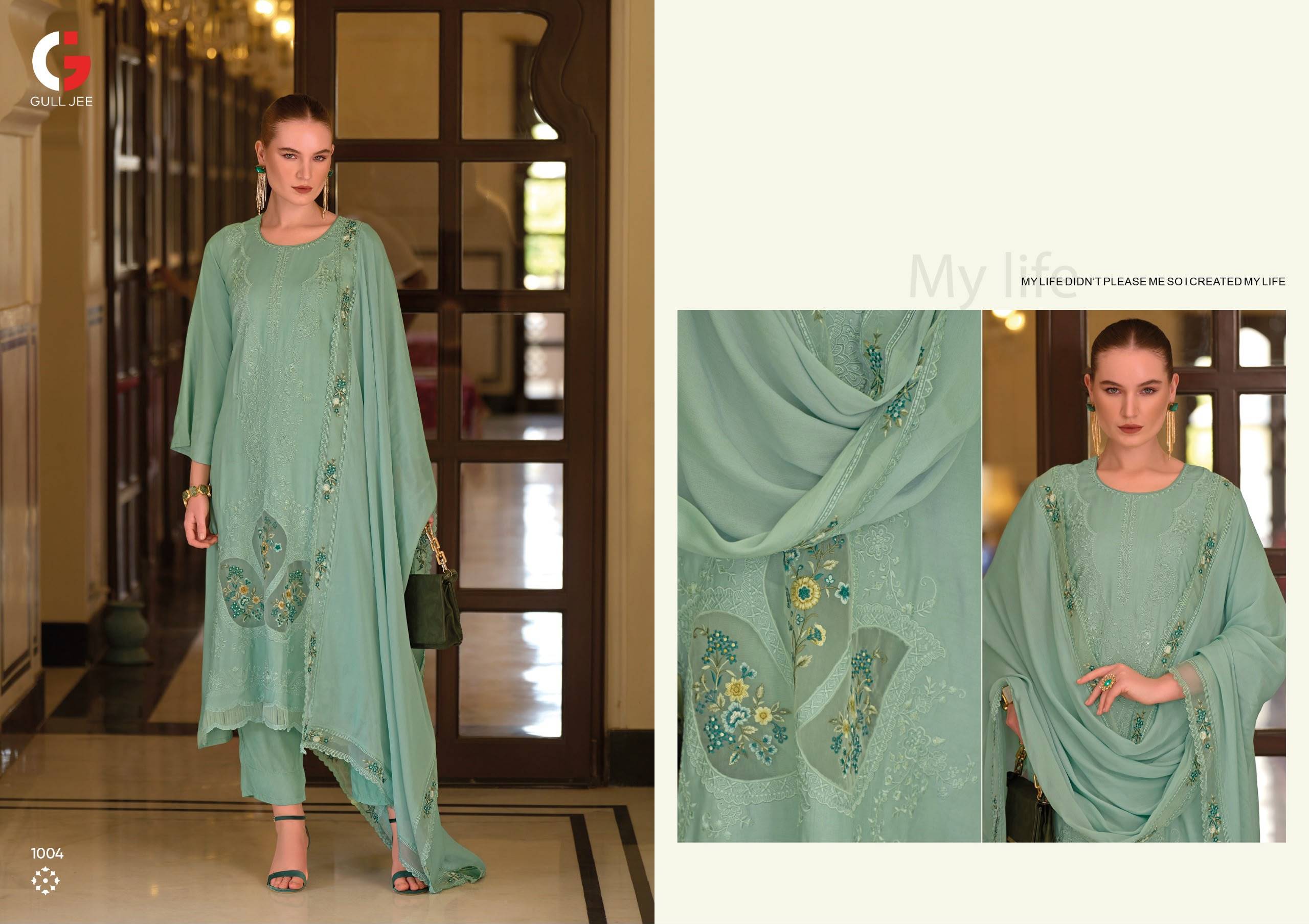GRASSY BY DEEPSY SUITS 1001 To 1006 Series Series Indian Traditional casual wear Pakistani Viscose muslin dresses At Wholesale Price